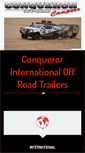 Mobile Screenshot of conqueror4x4.com